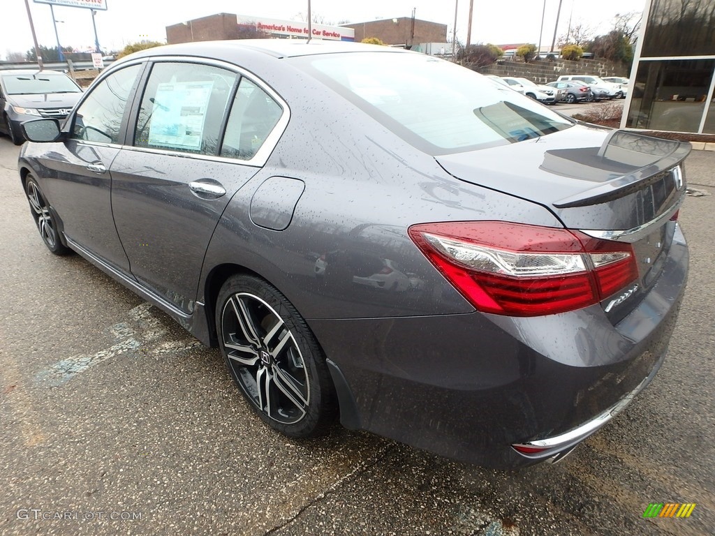 2017 Accord Sport Special Edition Sedan - Modern Steel Metallic / Black photo #2