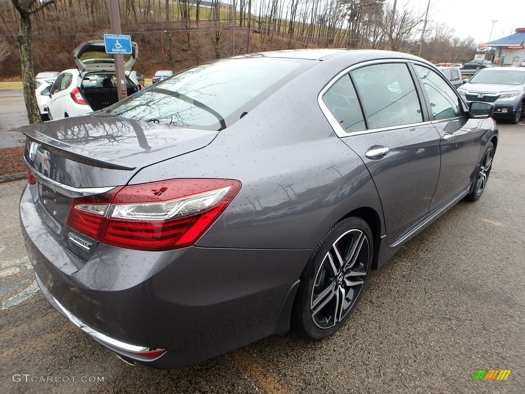 2017 Accord Sport Special Edition Sedan - Modern Steel Metallic / Black photo #3