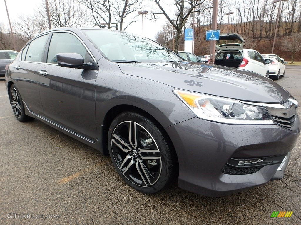 2017 Accord Sport Special Edition Sedan - Modern Steel Metallic / Black photo #4