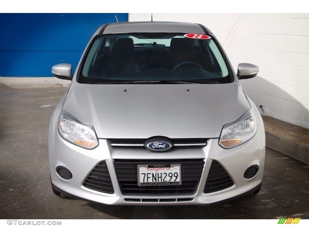 2014 Focus SE Hatchback - Ingot Silver / Charcoal Black photo #7