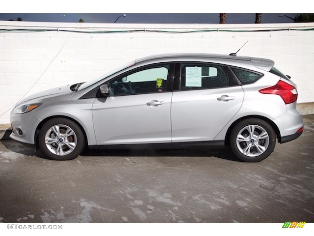2014 Focus SE Hatchback - Ingot Silver / Charcoal Black photo #10