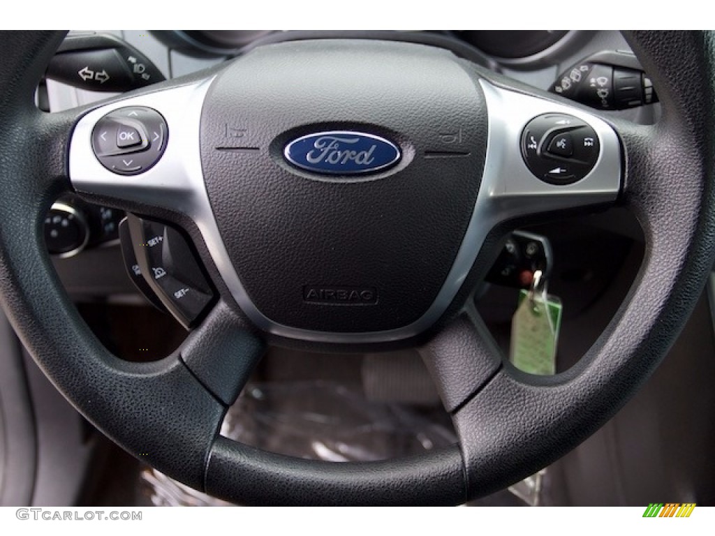 2014 Focus SE Hatchback - Ingot Silver / Charcoal Black photo #11