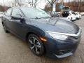 2017 Aegean Blue Metallic Honda Civic Touring Sedan  photo #4