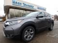 2017 Modern Steel Metallic Honda CR-V EX-L AWD  photo #1