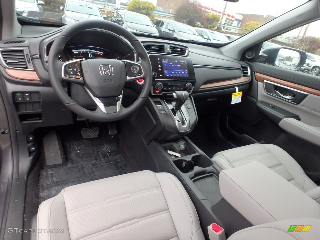Gray Interior 2017 Honda CR-V EX-L AWD Photo #118293531