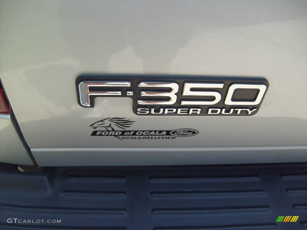 2004 F350 Super Duty Lariat Crew Cab 4x4 Dually - Silver Metallic / Medium Flint photo #10
