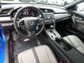 Black 2017 Honda Civic LX Coupe Interior Color