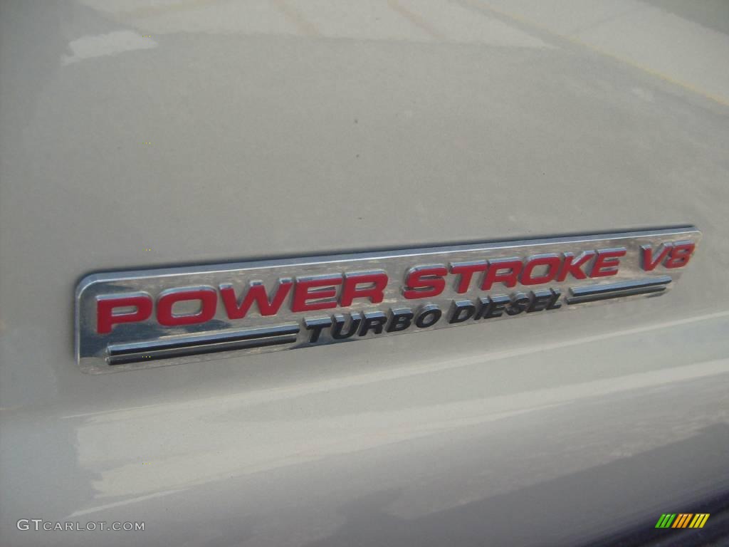 2004 F350 Super Duty Lariat Crew Cab 4x4 Dually - Silver Metallic / Medium Flint photo #13