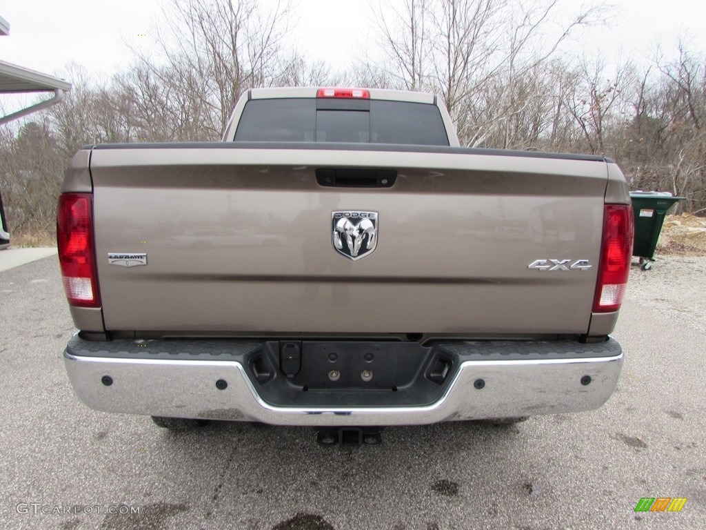 2010 Ram 2500 Laramie Mega Cab 4x4 - Austin Tan Pearl / Light Pebble Beige/Bark Brown photo #5