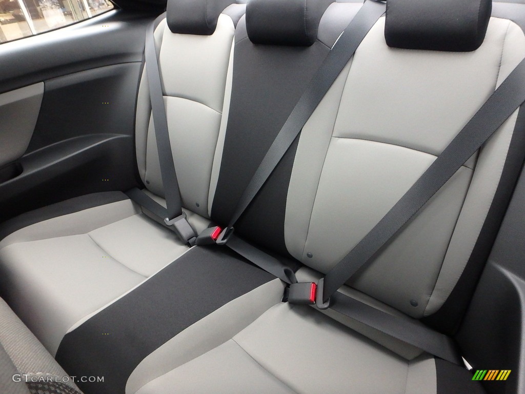 2017 Honda Civic LX Coupe Rear Seat Photo #118294851