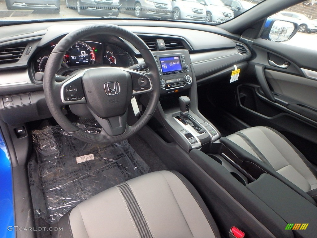 Ivory Interior 2017 Honda Civic LX Coupe Photo #118294878