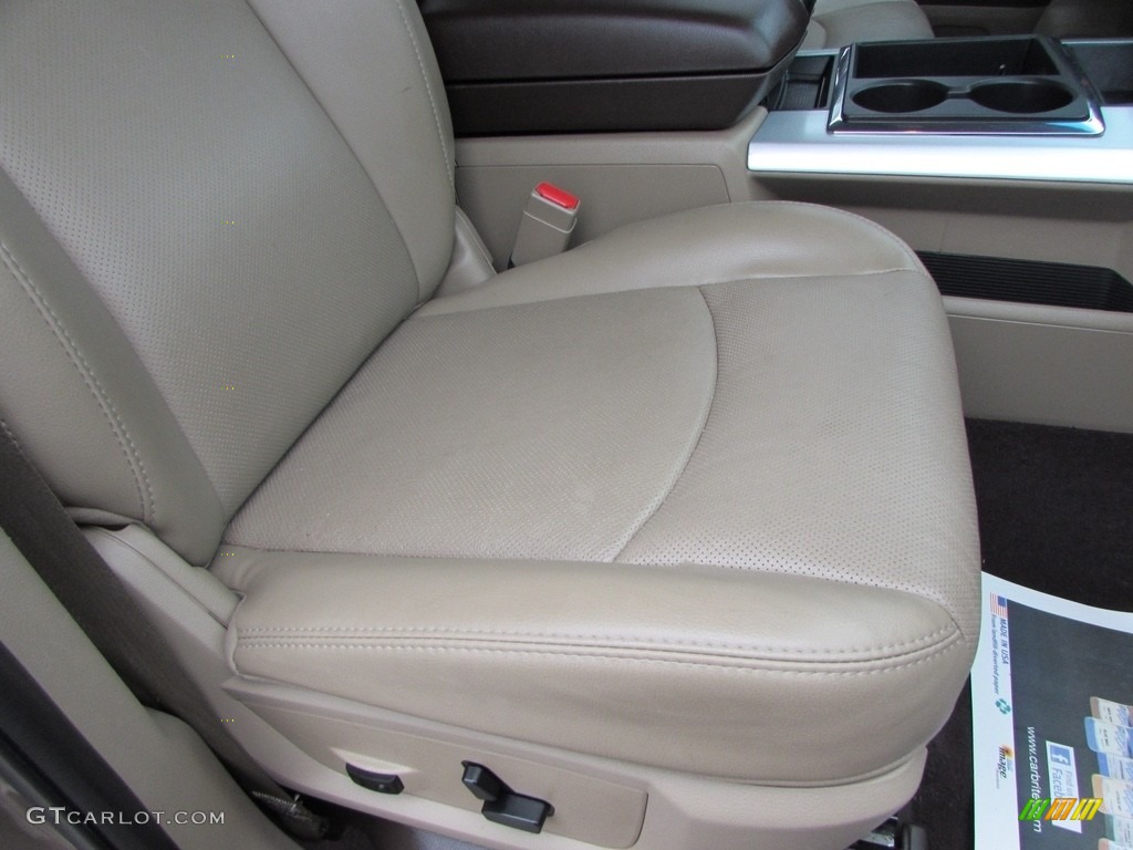 2010 Ram 2500 Laramie Mega Cab 4x4 - Austin Tan Pearl / Light Pebble Beige/Bark Brown photo #28