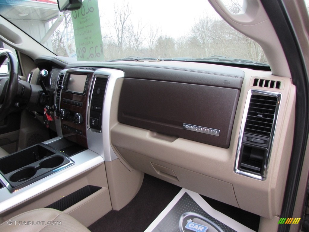 2010 Ram 2500 Laramie Mega Cab 4x4 - Austin Tan Pearl / Light Pebble Beige/Bark Brown photo #30