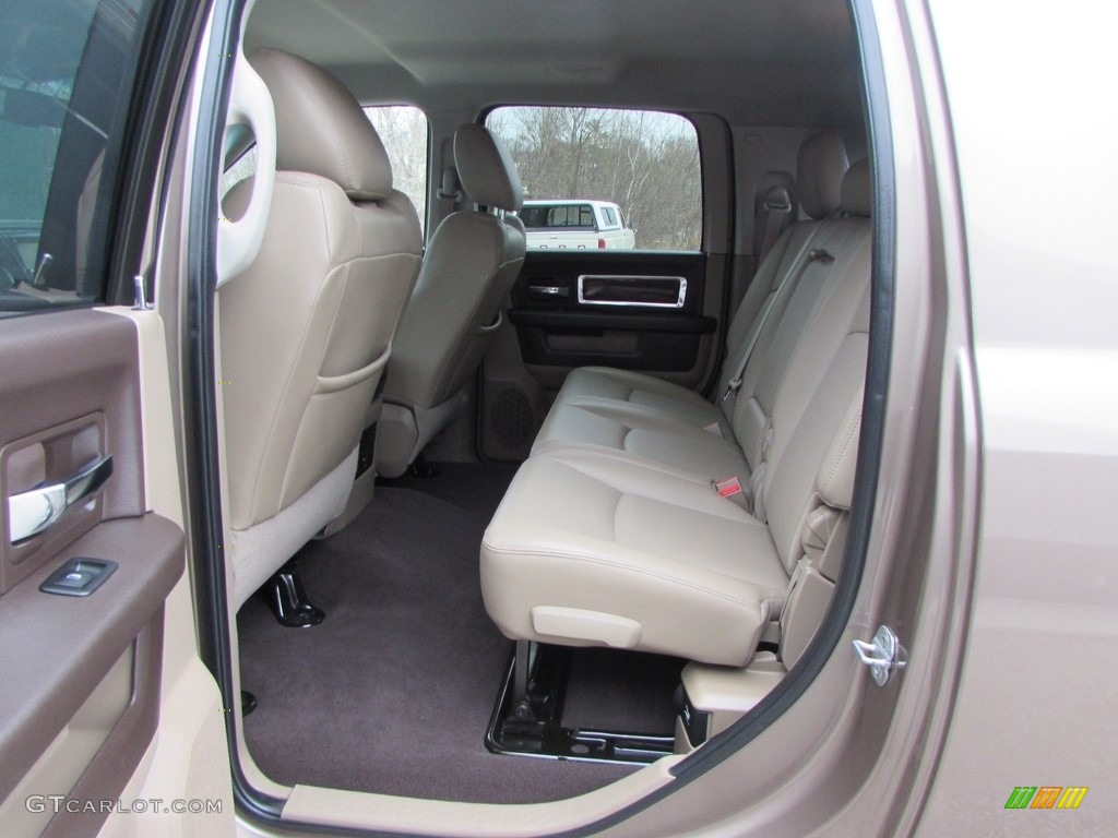 2010 Ram 2500 Laramie Mega Cab 4x4 - Austin Tan Pearl / Light Pebble Beige/Bark Brown photo #33