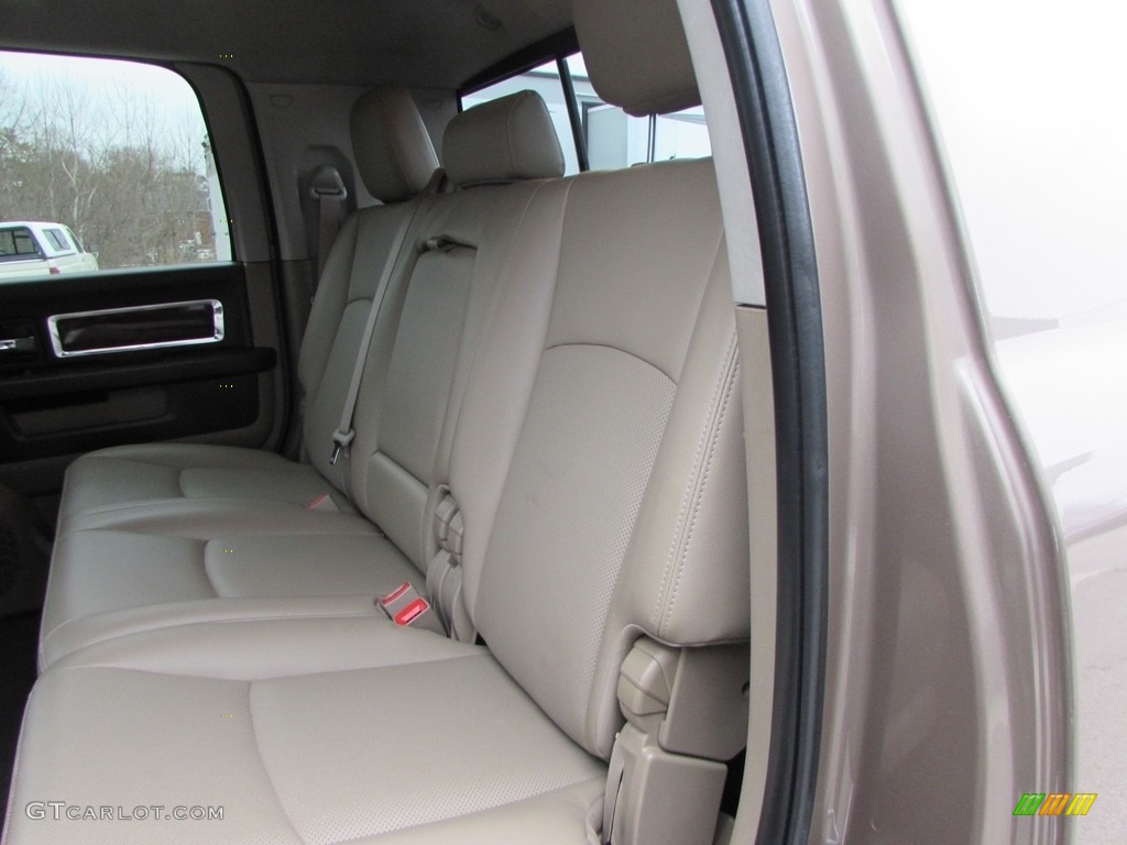 2010 Ram 2500 Laramie Mega Cab 4x4 - Austin Tan Pearl / Light Pebble Beige/Bark Brown photo #35