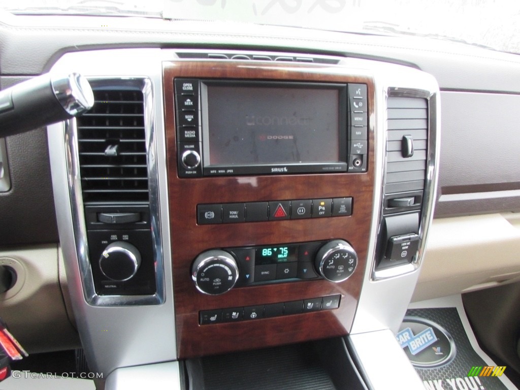 2010 Ram 2500 Laramie Mega Cab 4x4 - Austin Tan Pearl / Light Pebble Beige/Bark Brown photo #48