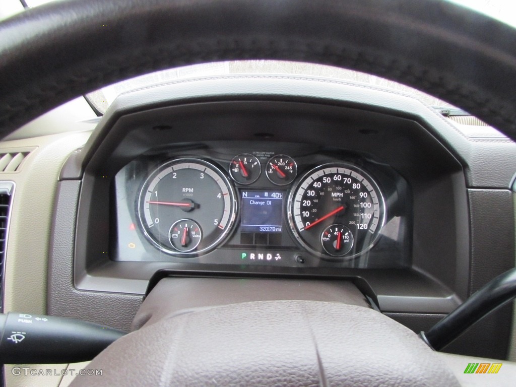 2010 Ram 2500 Laramie Mega Cab 4x4 - Austin Tan Pearl / Light Pebble Beige/Bark Brown photo #52
