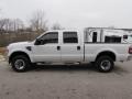 Oxford White - F250 Super Duty XLT Crew Cab 4x4 Photo No. 2