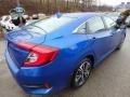 2017 Aegean Blue Metallic Honda Civic EX-T Sedan  photo #3