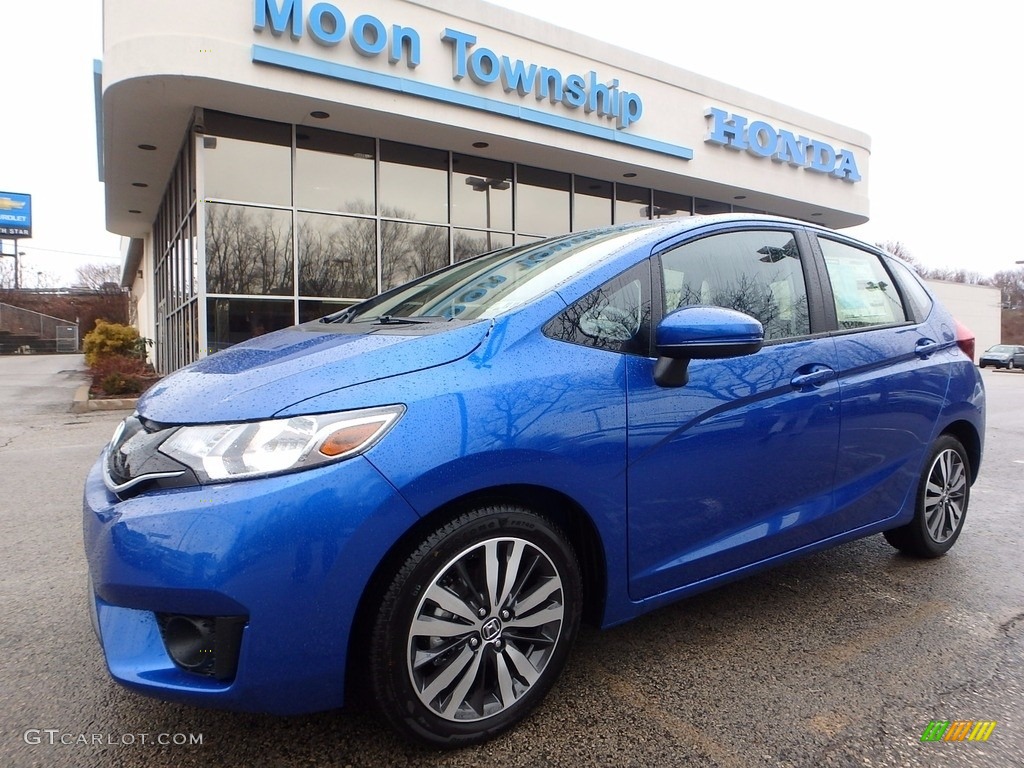 Aegean Blue Metallic Honda Fit