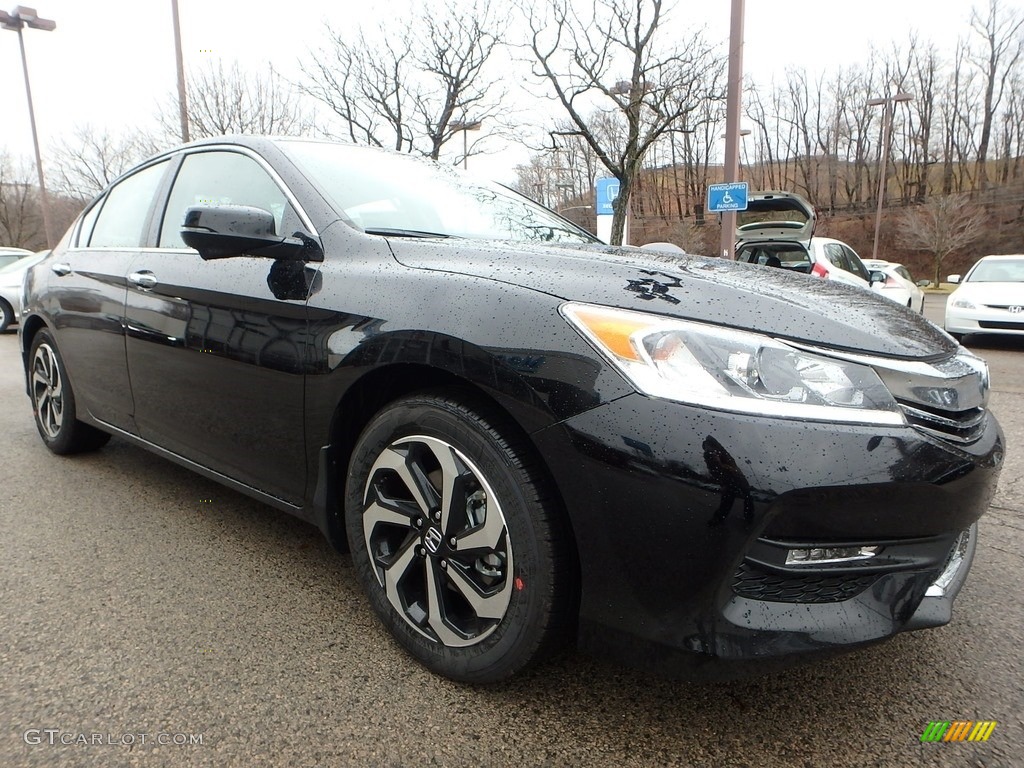 Crystal Black Pearl 2017 Honda Accord EX Sedan Exterior Photo #118296981