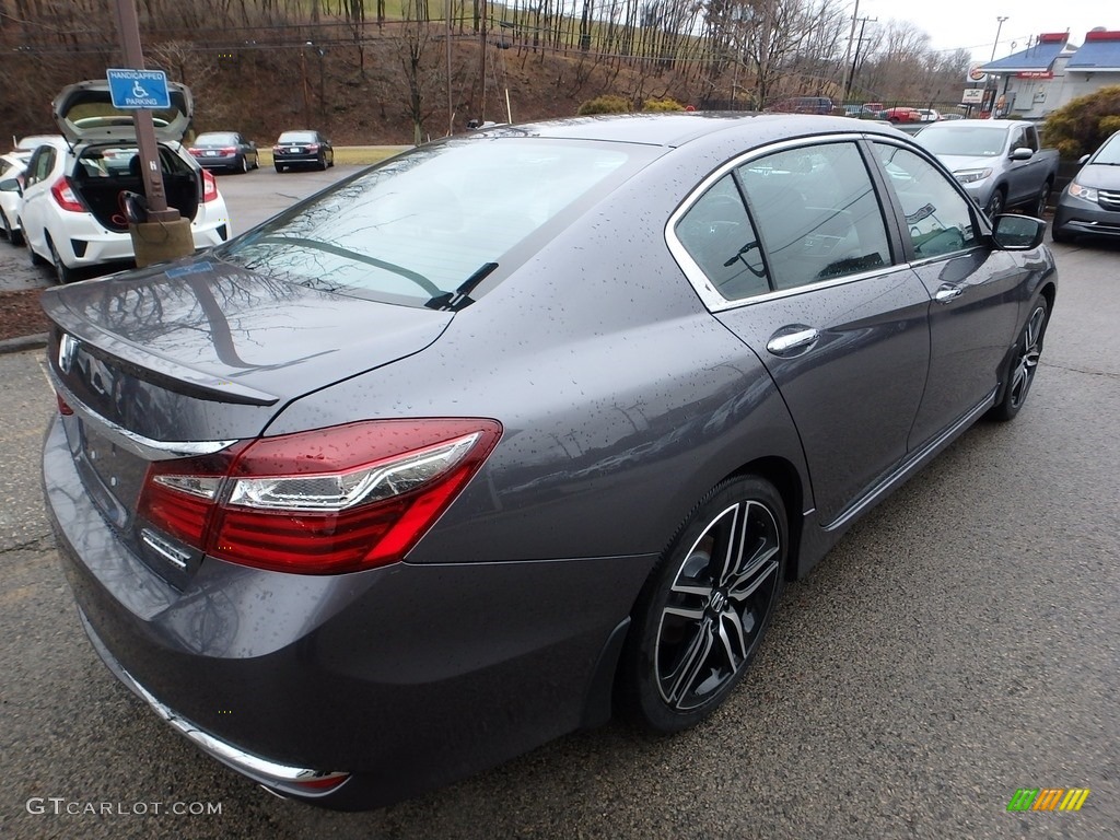 2017 Accord Sport Special Edition Sedan - Modern Steel Metallic / Black photo #3