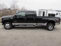 2005 Black Ford F350 Super Duty Lariat Crew Cab 4x4 Dually  photo #2