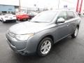 2014 Mercury Gray Metallic Mitsubishi Outlander SE S-AWC  photo #11