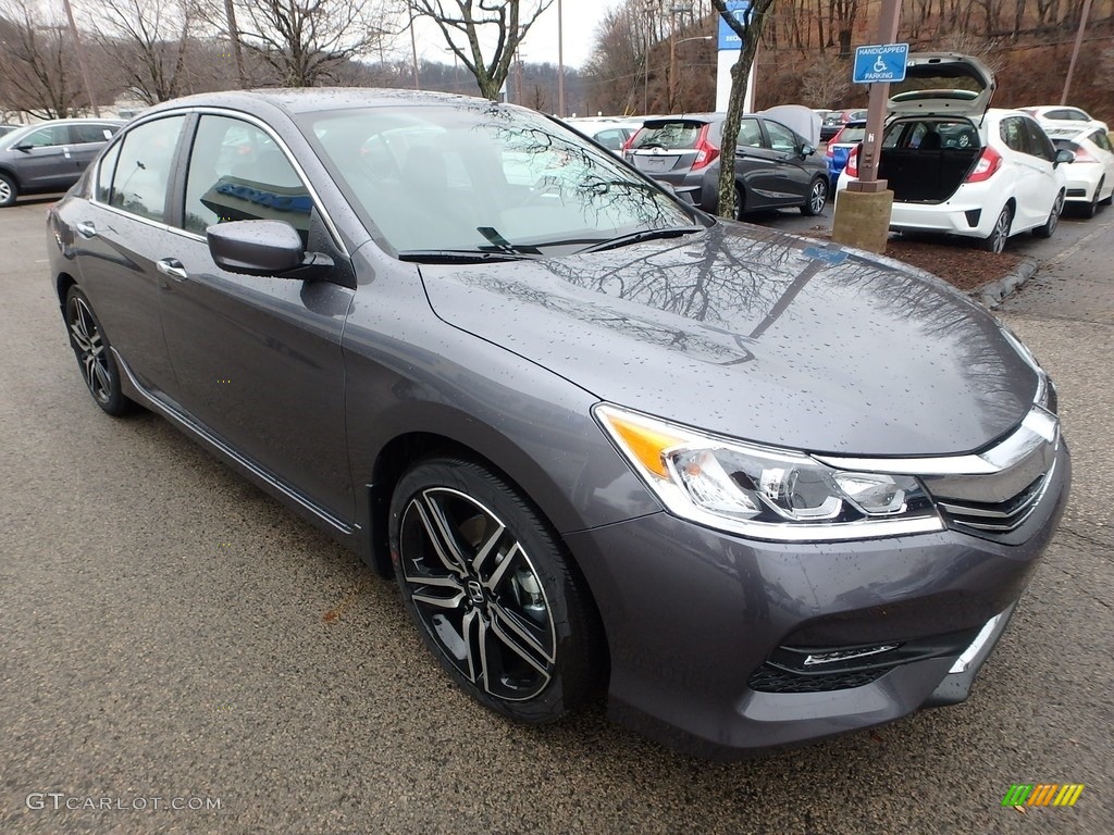 Modern Steel Metallic 2017 Honda Accord Sport Sedan Exterior Photo #118298382