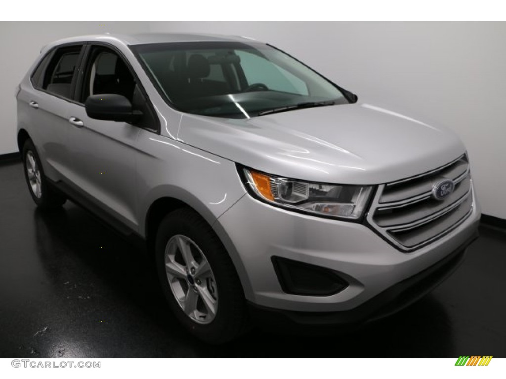 Ingot Silver Metallic 2017 Ford Edge SE AWD Exterior Photo #118298625