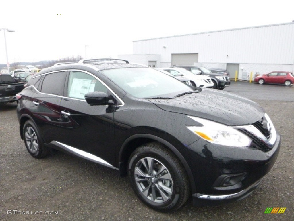 Magnetic Black 2017 Nissan Murano SL AWD Exterior Photo #118299774