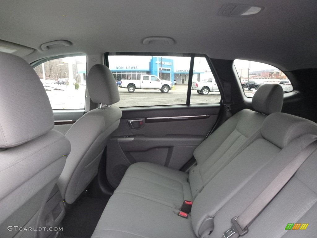 2012 Santa Fe GLS AWD - Glacier White / Gray photo #13