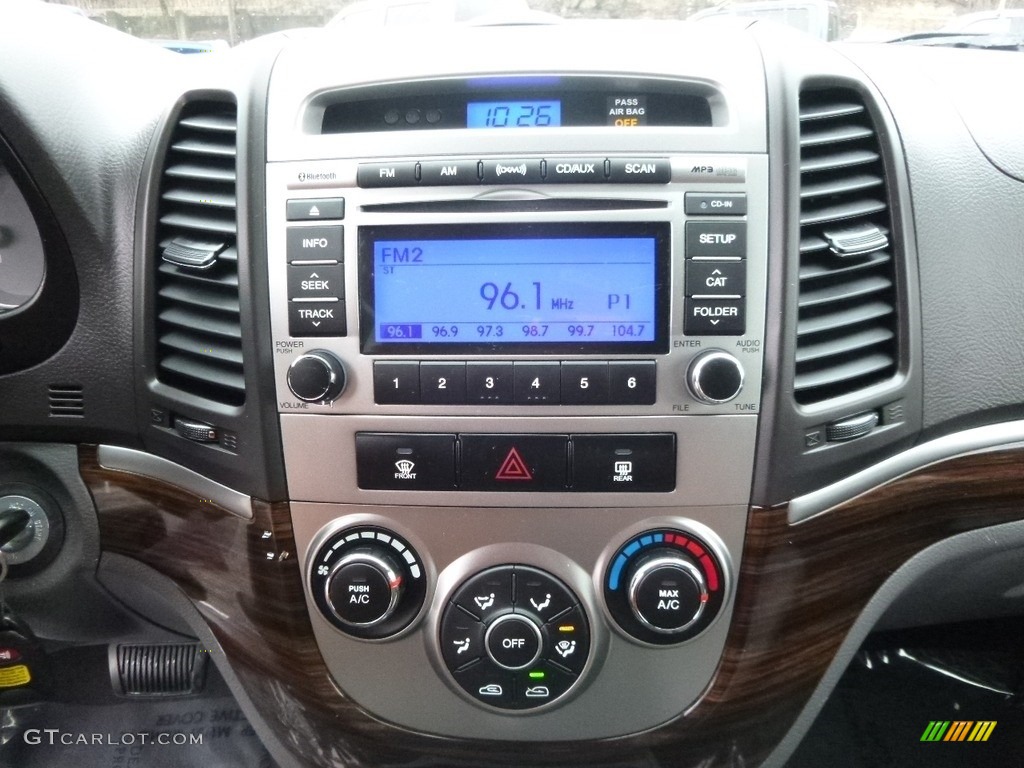 2012 Santa Fe GLS AWD - Glacier White / Gray photo #19