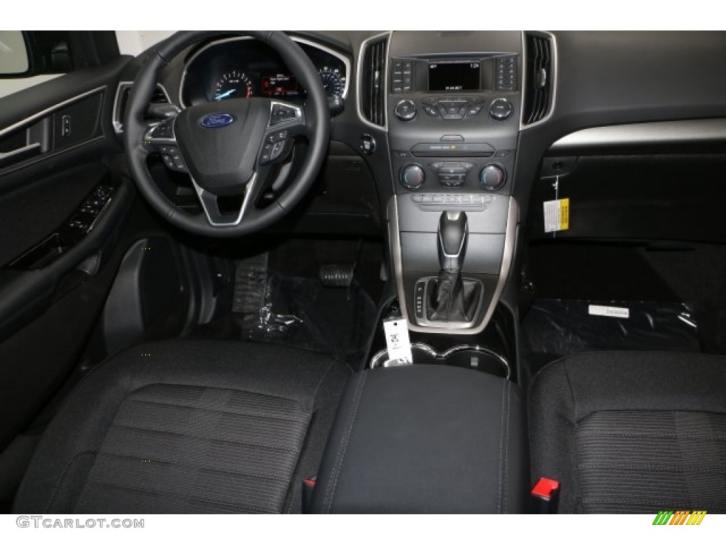 2017 Edge SEL AWD - Magnetic Metallic / Ebony photo #2
