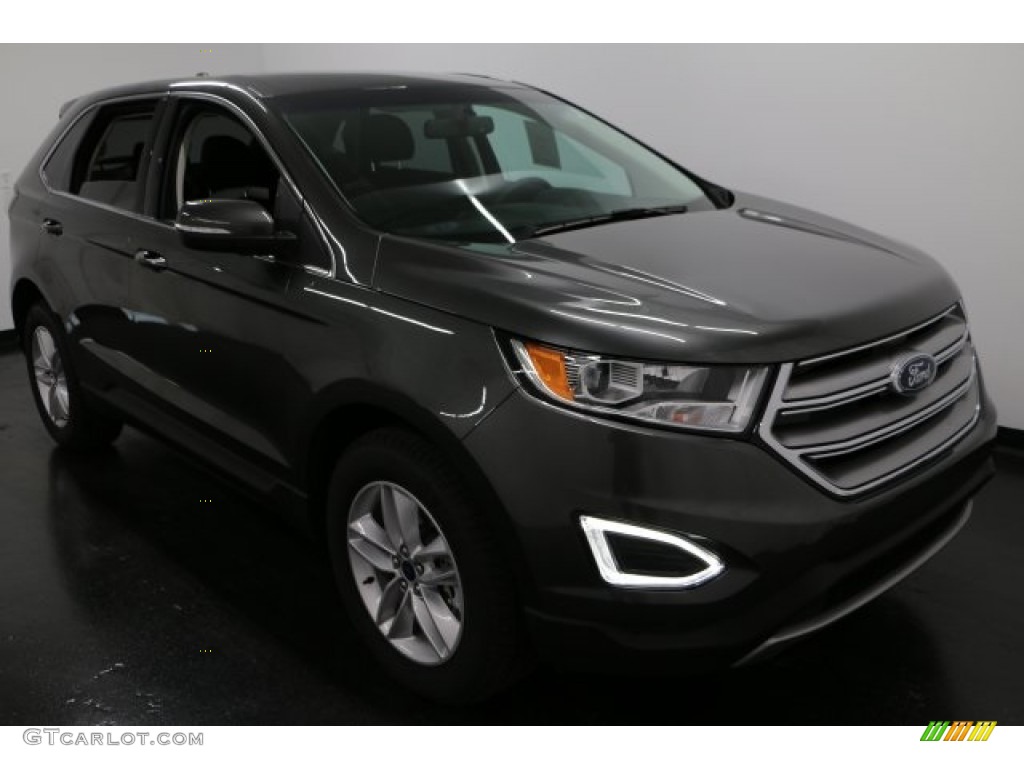 2017 Edge SEL AWD - Magnetic Metallic / Ebony photo #7