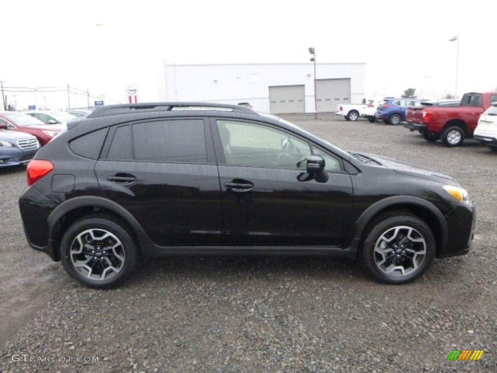 Crystal Black Silica 2017 Subaru Crosstrek 2.0i Limited Exterior Photo #118300695