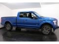 2017 Lightning Blue Ford F150 XLT SuperCab 4x4  photo #1