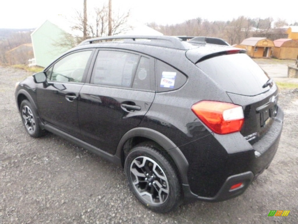 2017 Crosstrek 2.0i Limited - Crystal Black Silica / Black photo #10