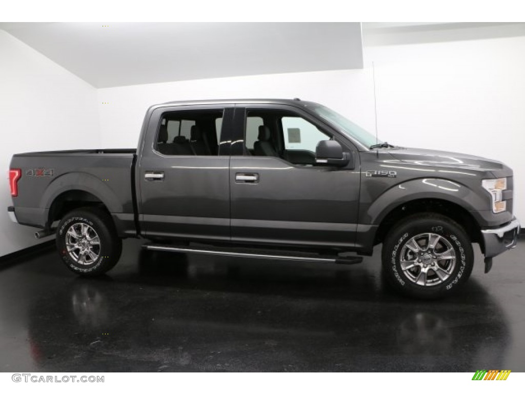 2017 F150 XLT SuperCrew 4x4 - Magnetic / Earth Gray photo #1