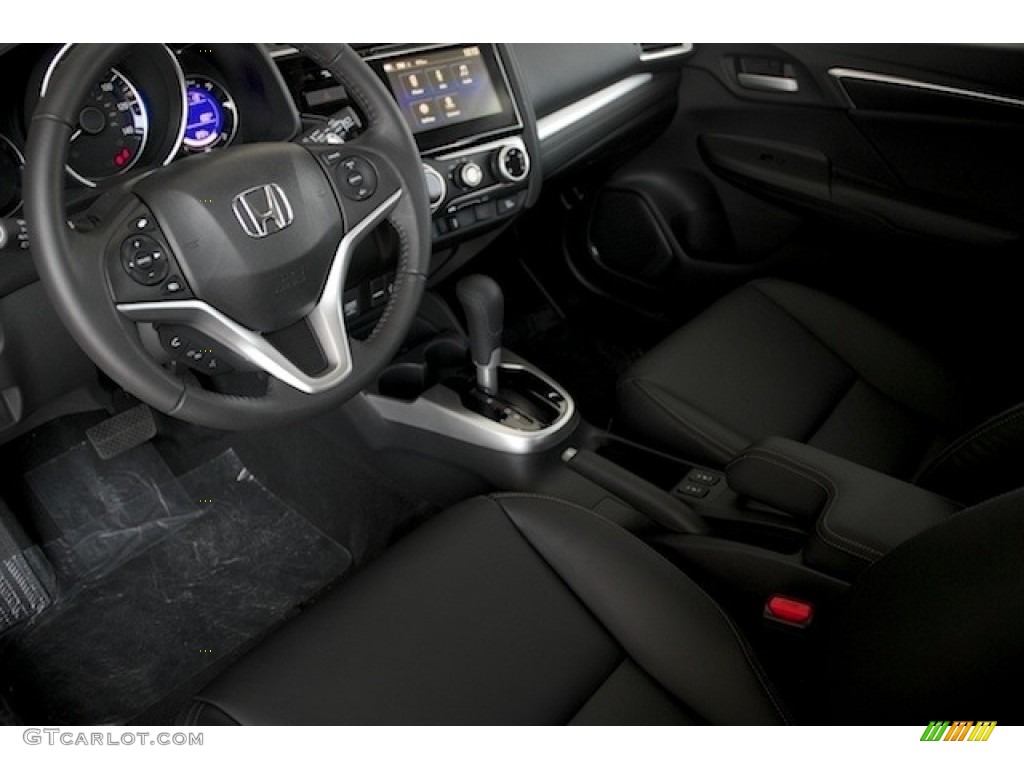 Black Interior 2017 Honda Fit EX-L Photo #118301340