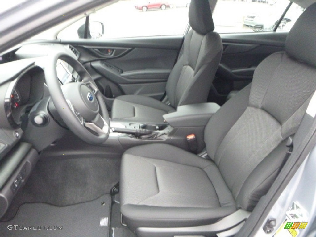 Black Interior 2017 Subaru Impreza 2.0i 4-Door Photo #118301886