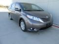 2017 Predawn Gray Mica Toyota Sienna XLE  photo #2