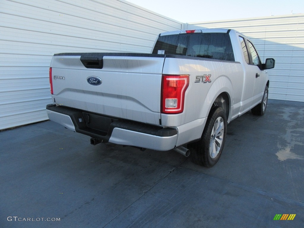 2017 F150 XL SuperCab - Ingot Silver / Black photo #4