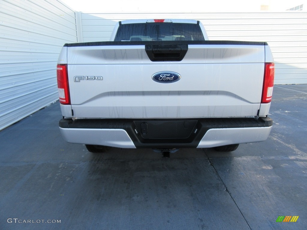 2017 F150 XL SuperCab - Ingot Silver / Black photo #5