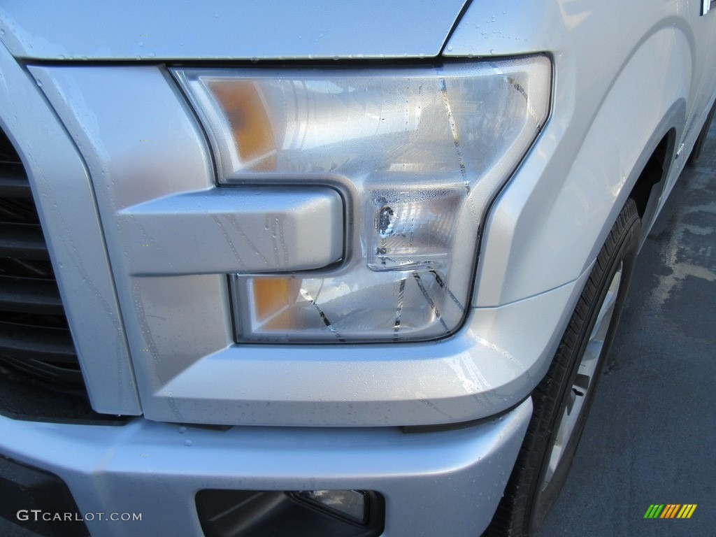 2017 F150 XL SuperCab - Ingot Silver / Black photo #9