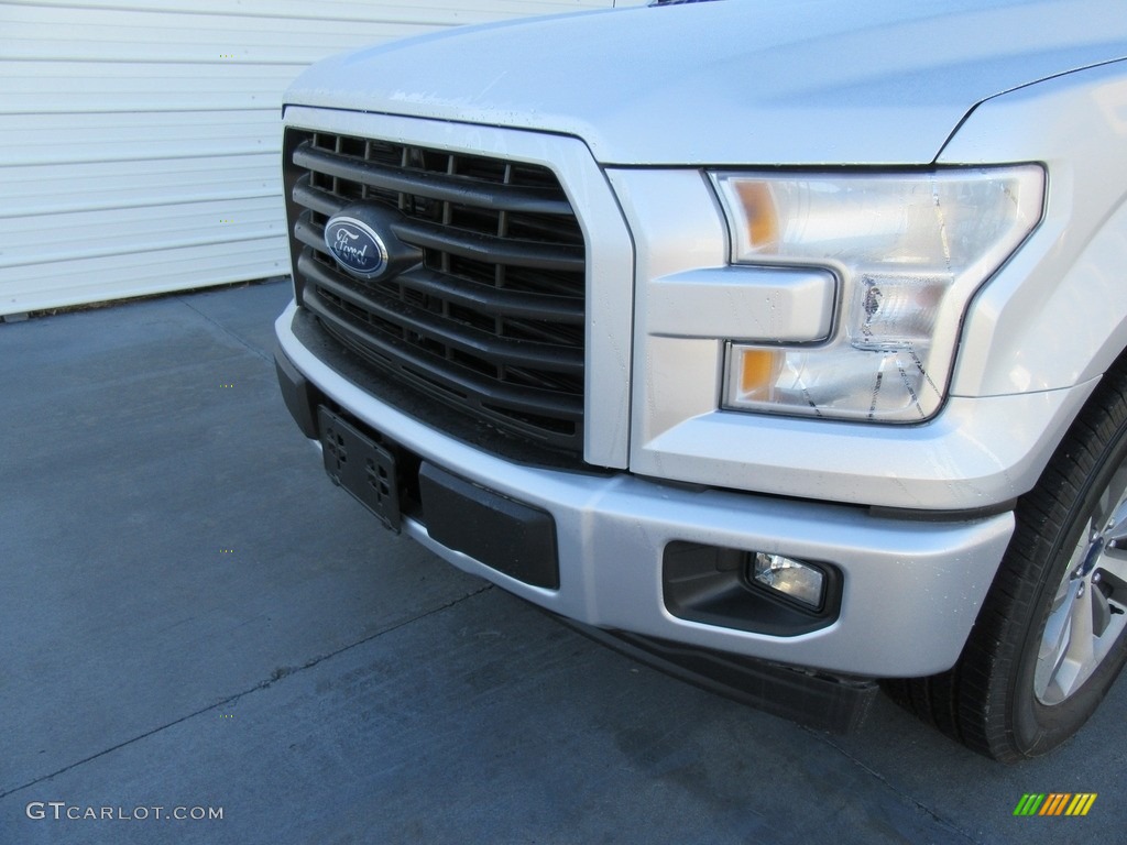 2017 F150 XL SuperCab - Ingot Silver / Black photo #10