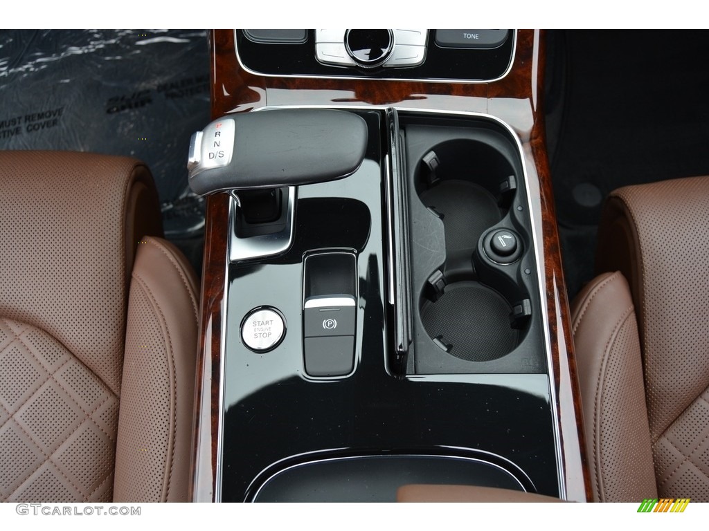 2014 A8 L 3.0T quattro - Brilliant Black / Nougat Brown photo #19
