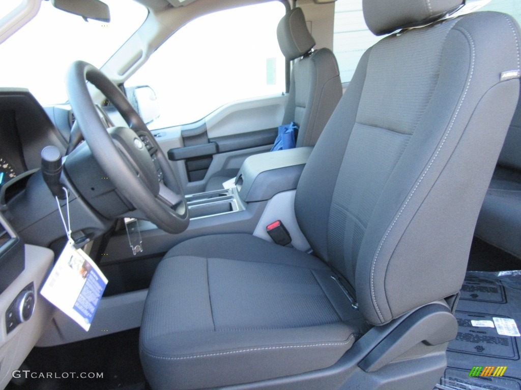 Black Interior 2017 Ford F150 XL SuperCab Photo #118304733