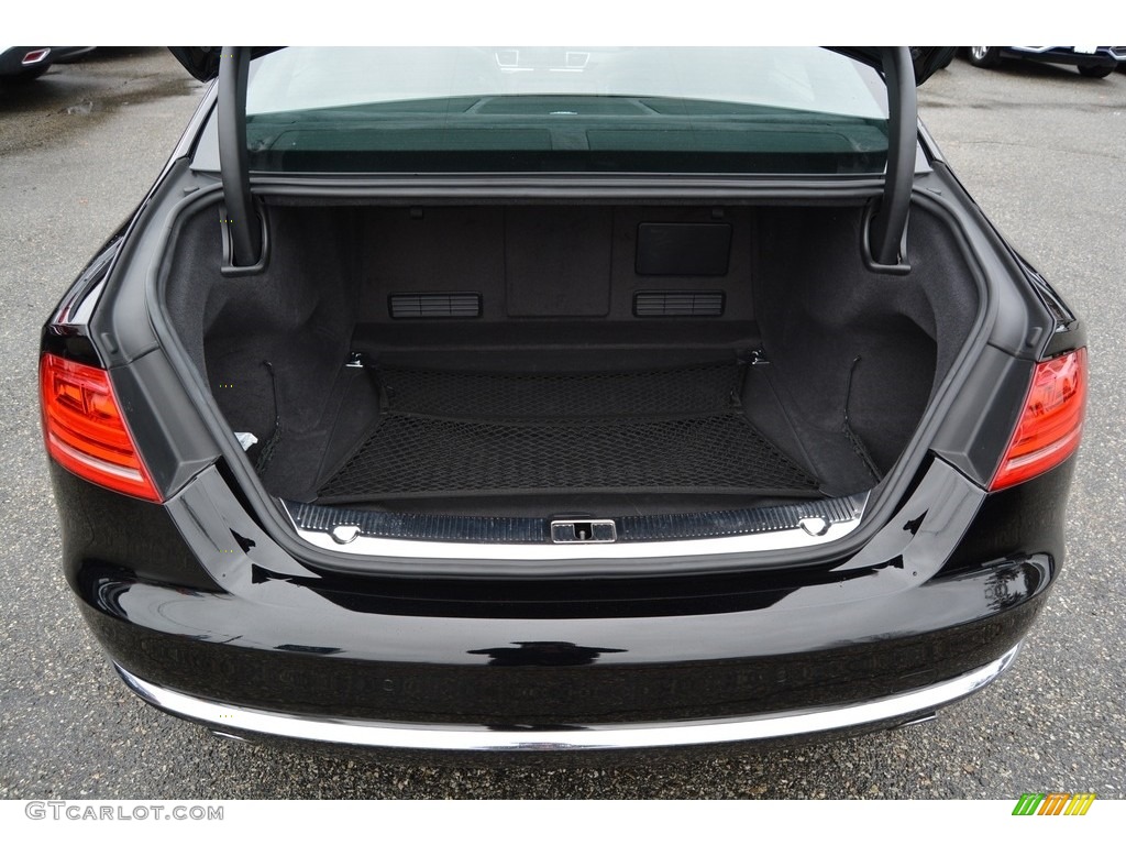 2014 A8 L 3.0T quattro - Brilliant Black / Nougat Brown photo #26