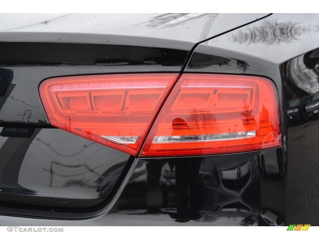 2014 A8 L 3.0T quattro - Brilliant Black / Nougat Brown photo #27
